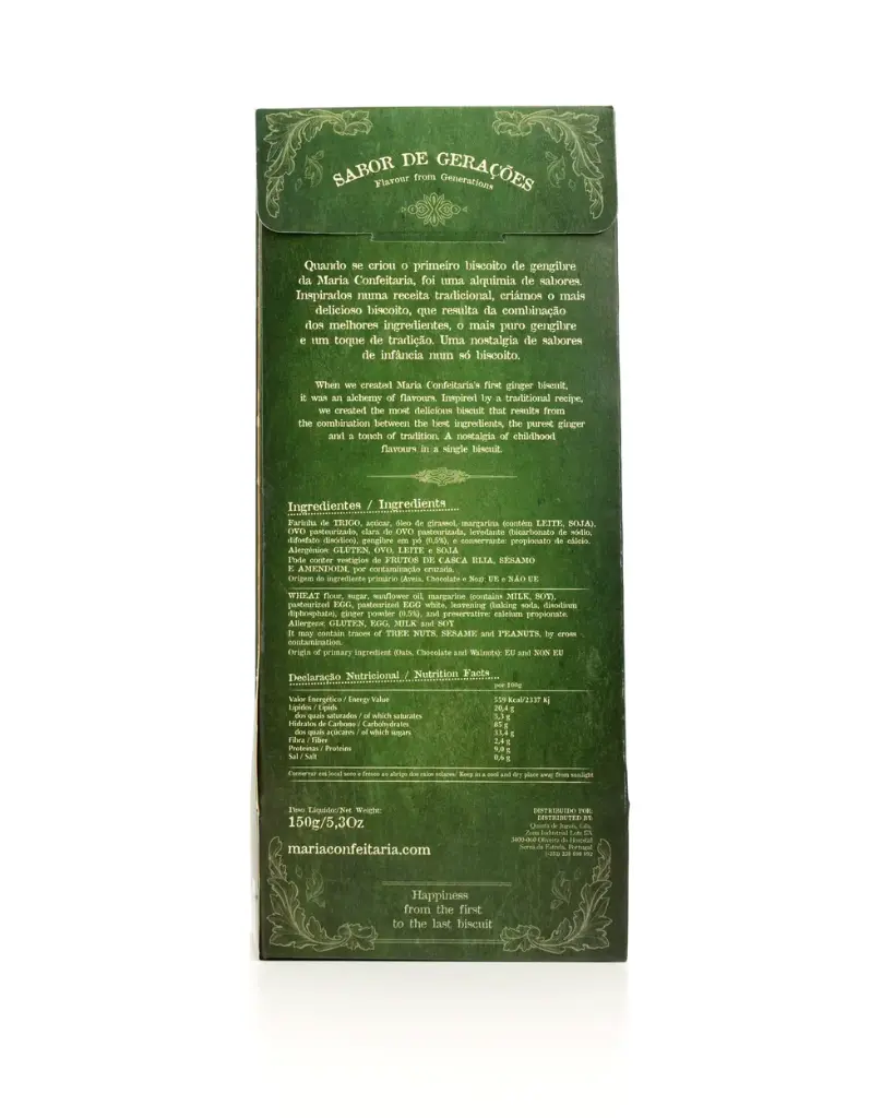 Gingerbread Cookies 150g - Maria Confeitaria