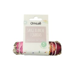 WHITE SAGE STICK 7 Chakras