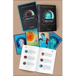 THE BLUE ORACLE - 73 cards & instructions - Boxed set