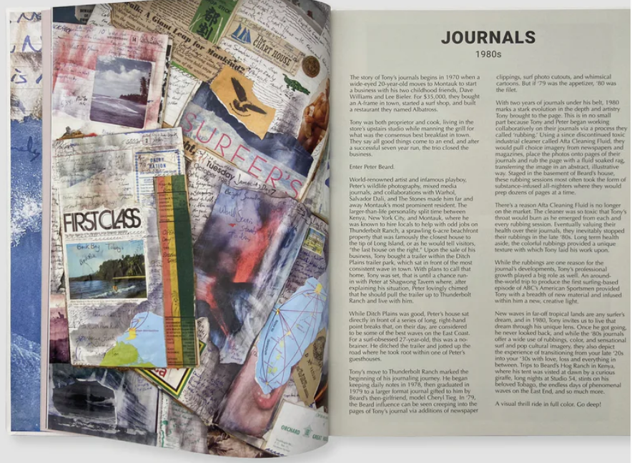 Montauk Surf Journals Tony Caramanico - Hachette 