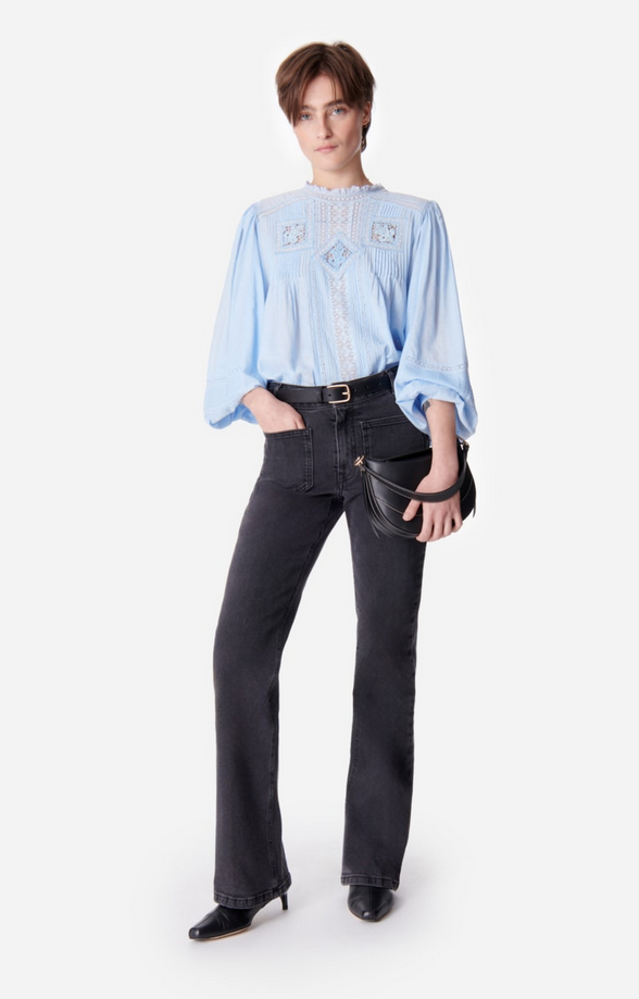 Calin Blouse Sky Blue - VANESSA BRUNO
