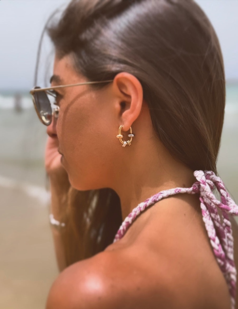 Earrings Galaxy Gold - SAONA