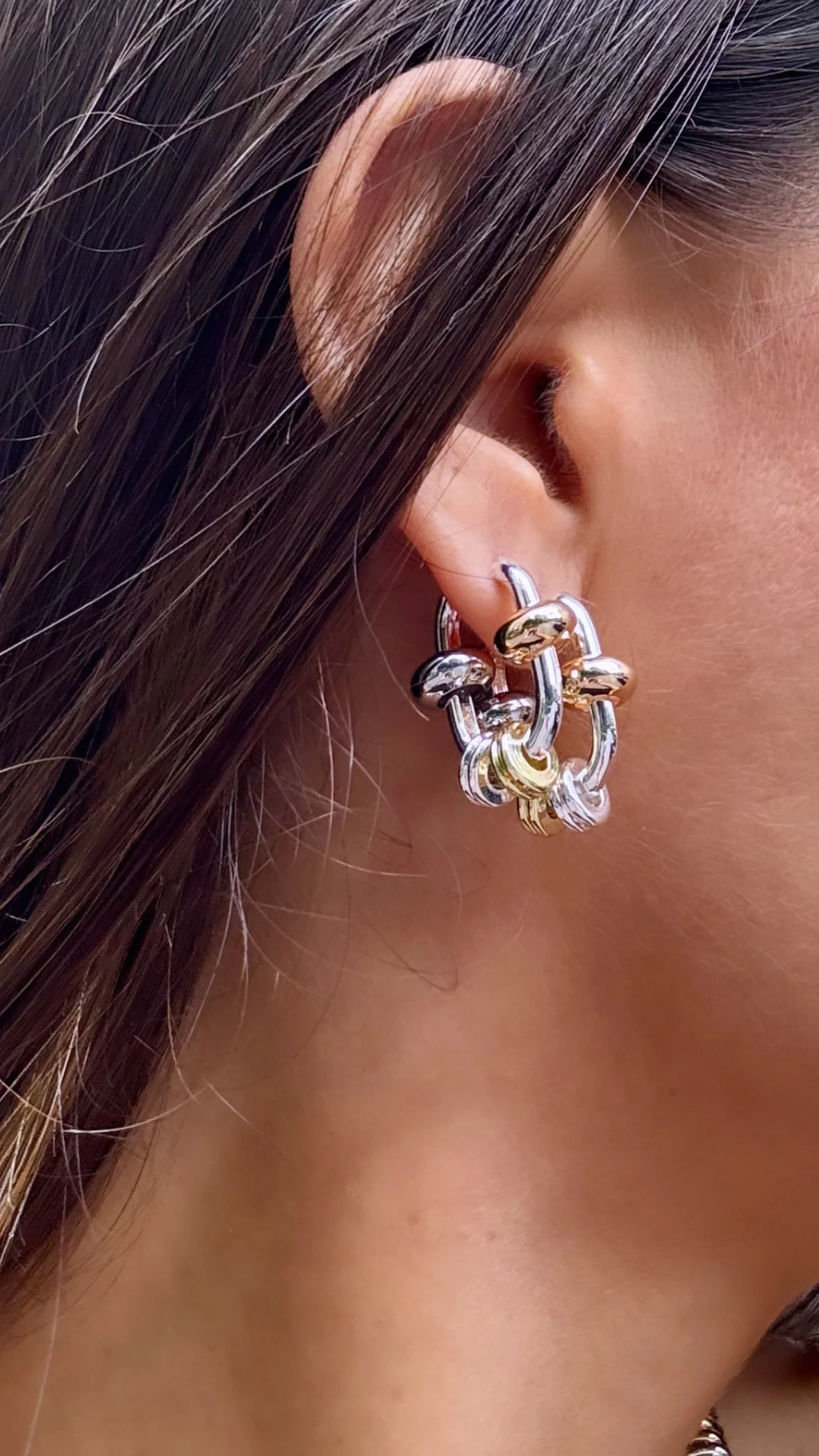 Earrings Galaxy Silver - SAONA 