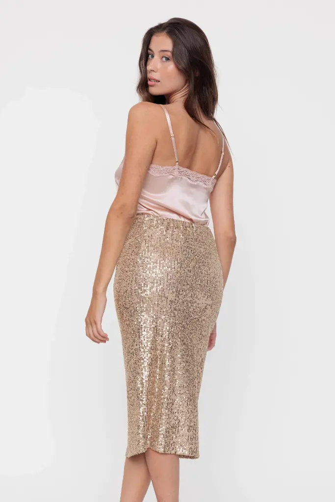 Sequin Long Skirt - VANNINA VESPERINI 
