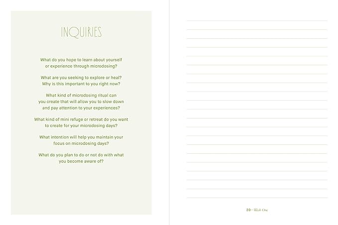 Small Doses of Awareness: A Microdosing Companion―Guided Journal Diary - RIZZOLI