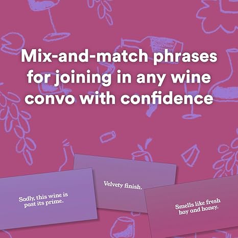 Wine Convo Generator: Mix and Match Witty Phrases to Sound like a Sommelier - RIZZOLI 