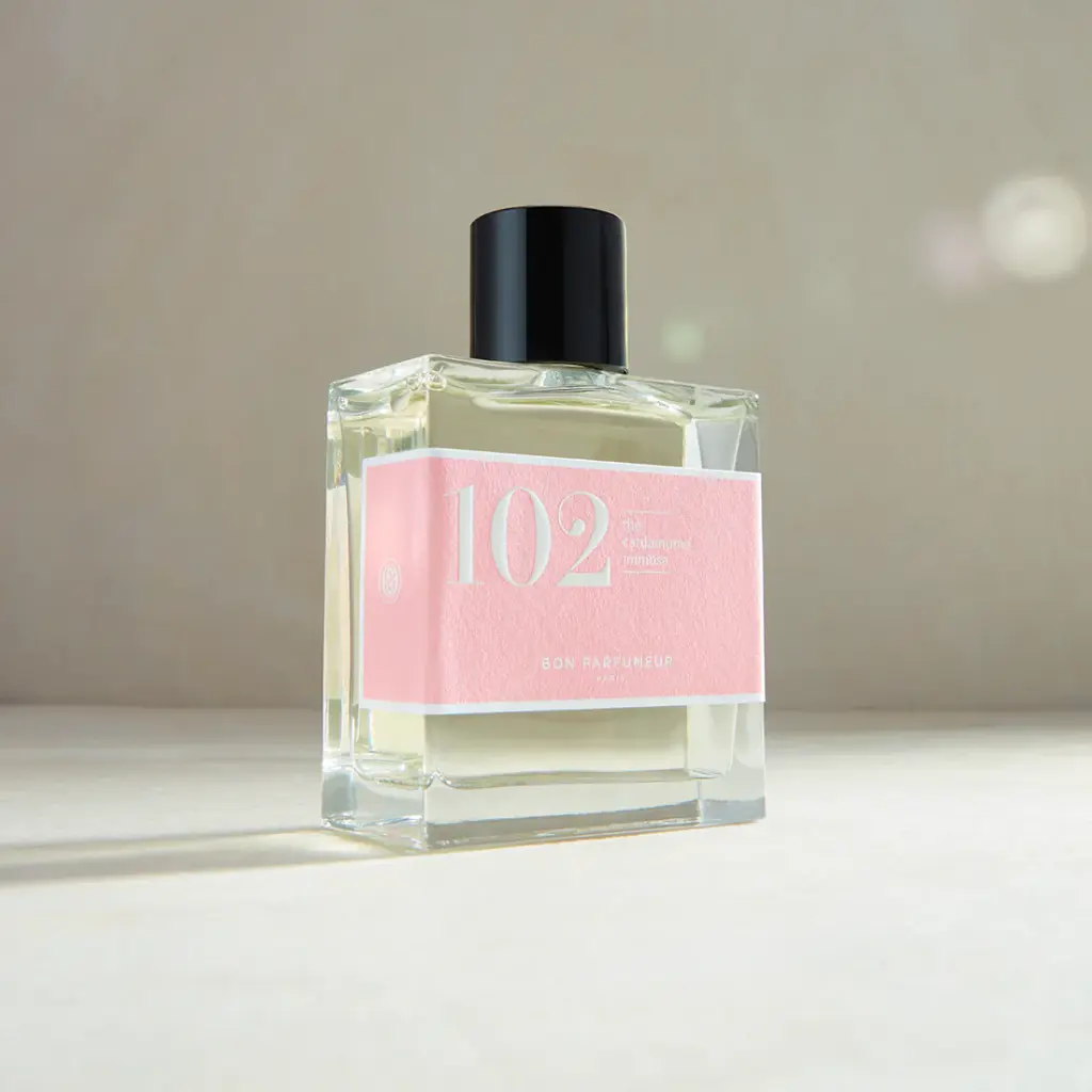 Eau de Parfum 101 "Floral" Tea, Cardamon, Mimosa, 30ml - BON PARFUMEUR   