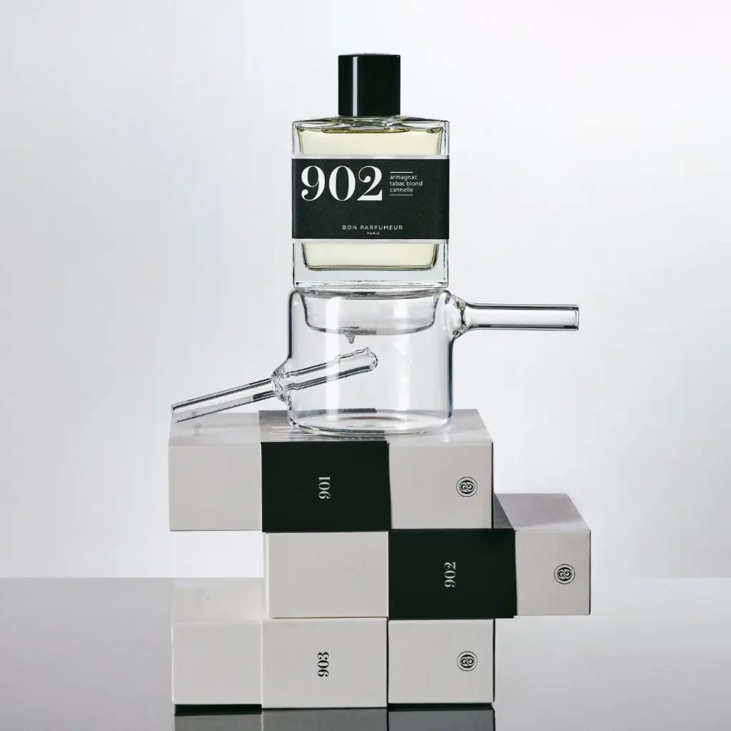 Eau de Parfum 902 "Special" 
Armagnac, Blond Tobacco, Cinnamon, 30ml - BON PARFUMEUR