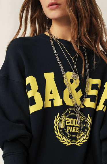 BENJAMIN cropped sweatshirt - BA&SH