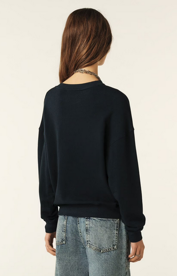 BENJAMIN cropped sweatshirt - BA&SH