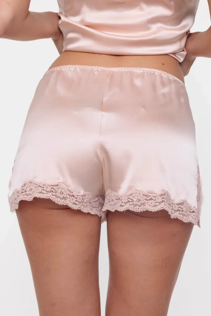 VANNINA VESPERINI - Silk Boxer Shorts Ballerina/Nude 
