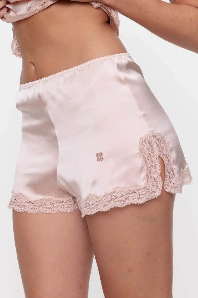 VANNINA VESPERINI - Silk Boxer Shorts Ballerina/Nude 
