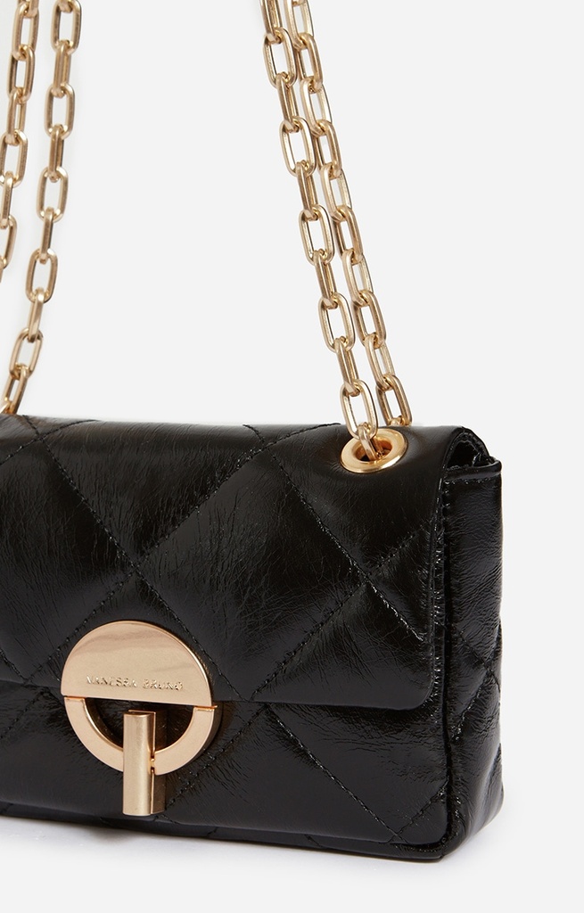 VANESSA BRUNO - Nano Moon Quilted Black