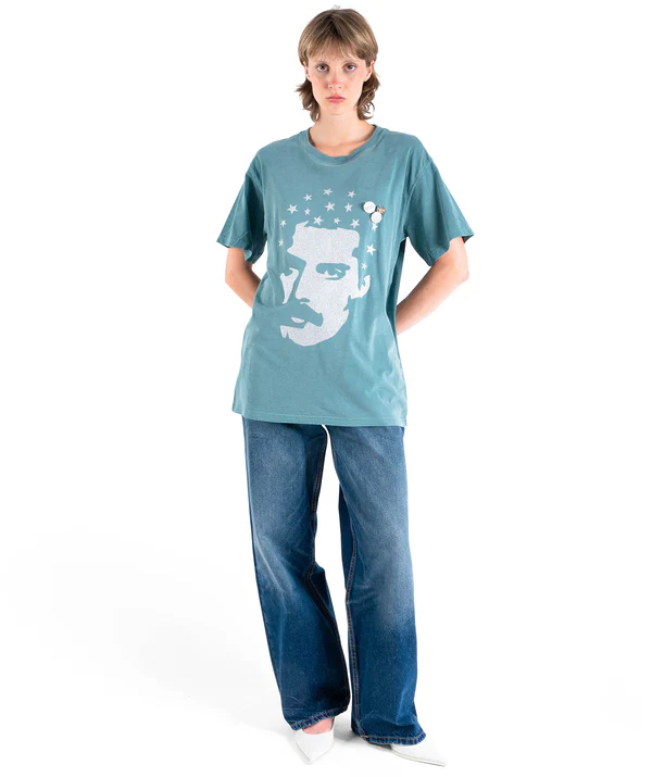 T.Shirt Trucker Singer Green - NEWTONE