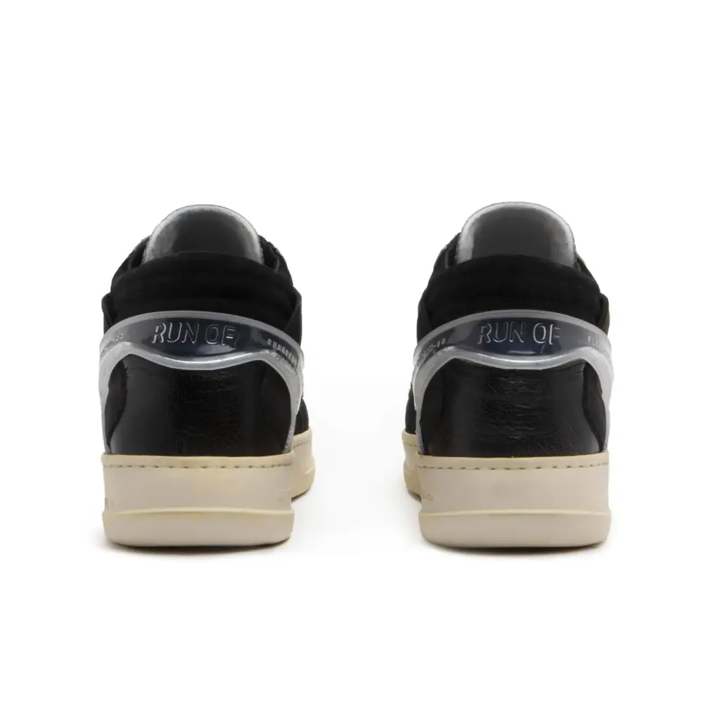 RUN OF - Sneakers Errant Mid Metal Overblack