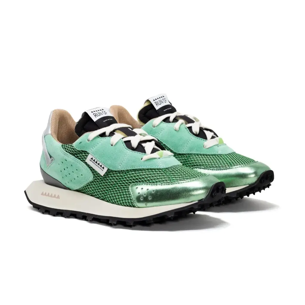 RUN OF - Sneakers Piuma Metal Rea