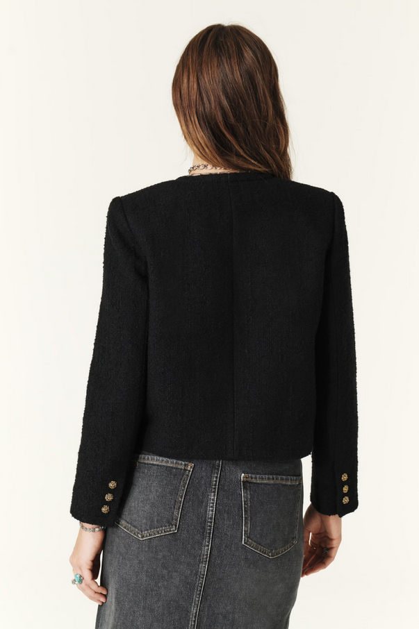 BA&SH - MEREDITH VEST BLACK