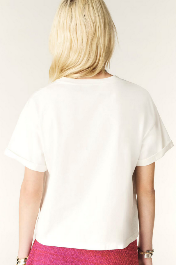 BA&SH PARIS - ROSIE T.Shirt Ecru