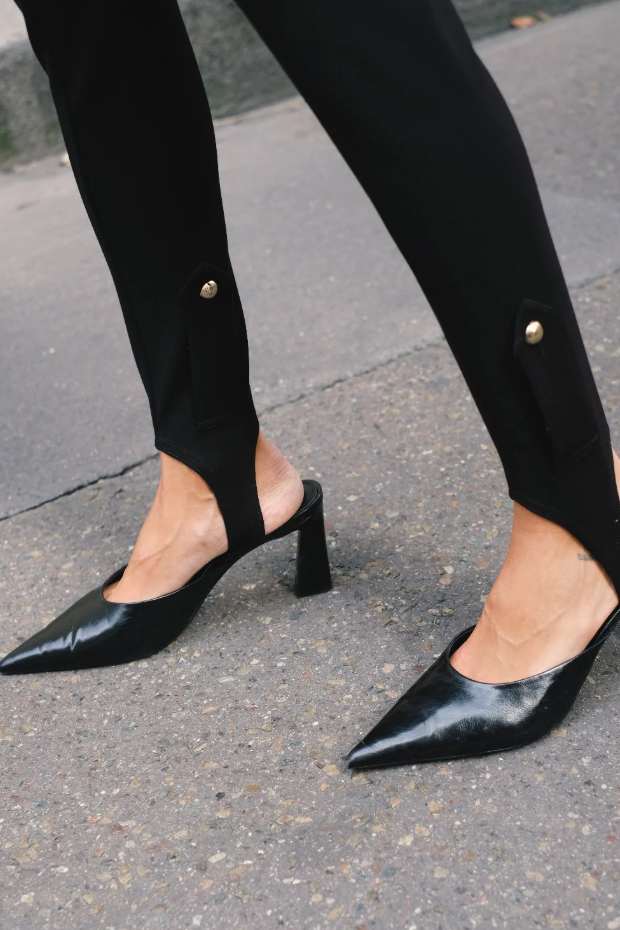 MARTIN MARTIN - LEO pants, black Jersey              