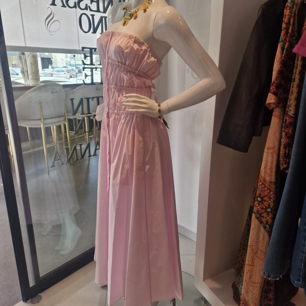 FORTE FORTE - BCI Bustier Dress Popline