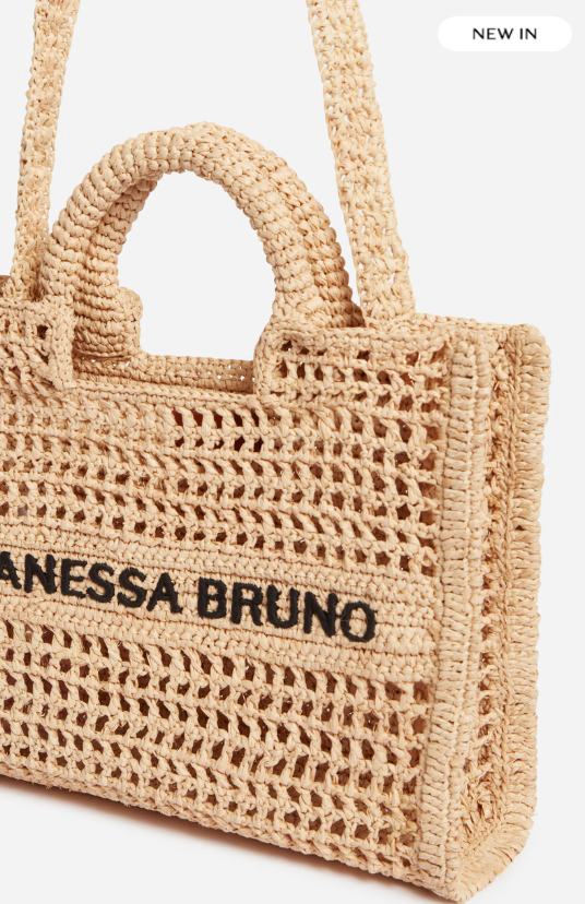 VANESSA BRUNO - Small Raphia Basket
