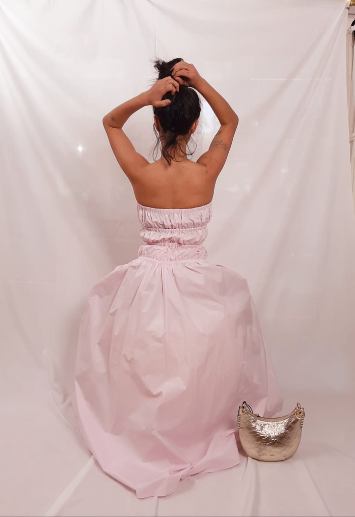 FORTE FORTE - Bustier Dress in Popline
