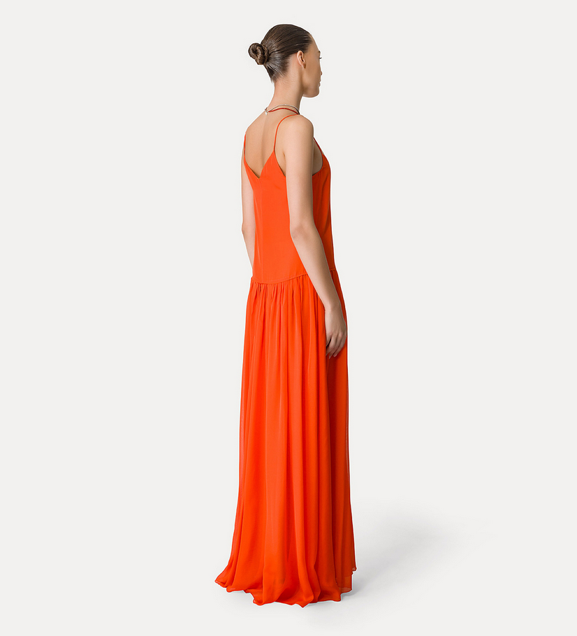 FORTE FORTE - Habotai Silk Straps Dress