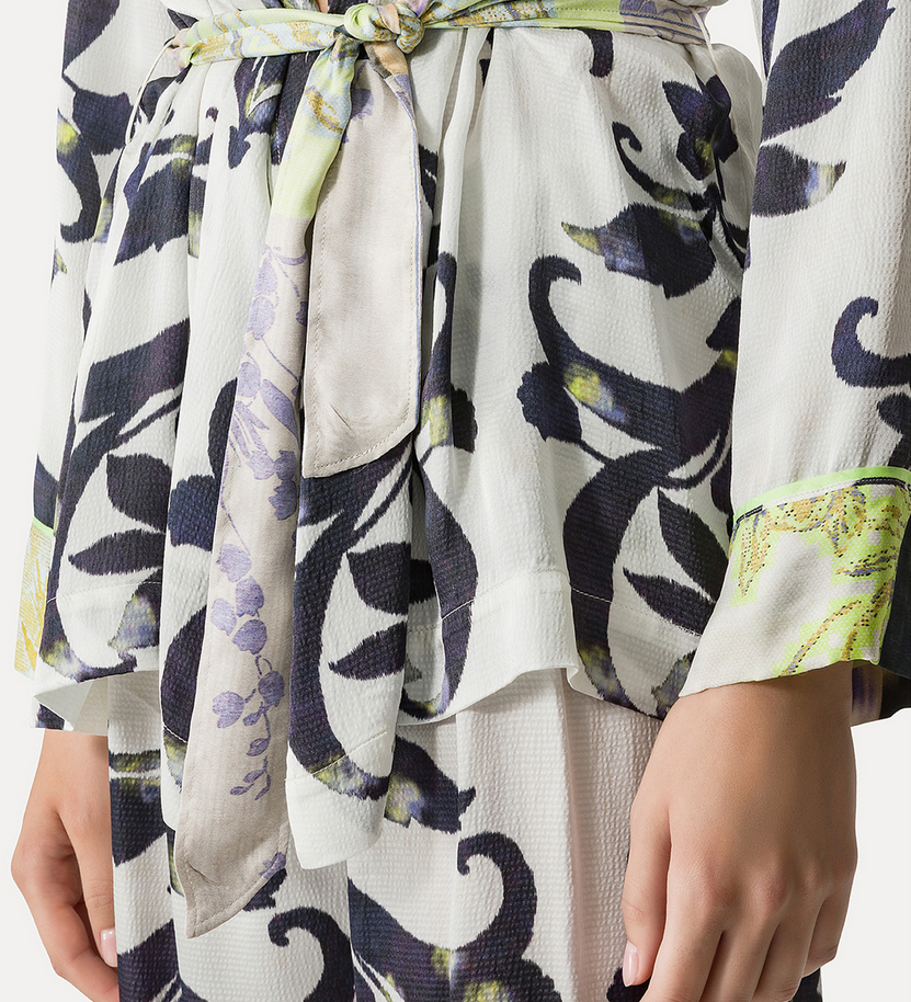 FORTE FORTE - The Secret Lily Print Kimono