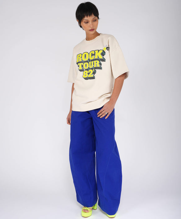 NEWTONE - Sweatshirt Linder Tour Natural