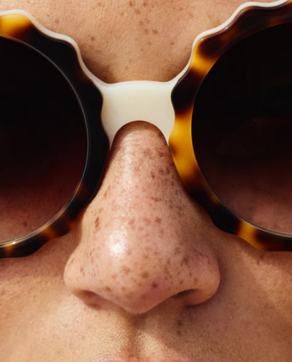 JIMMY FAIRLY - The LILY Ivory & Brown Tortoiseshell