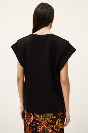BA&SH - Pio T-Shirt Black