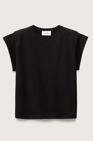 BA&SH - Pio T-Shirt Black