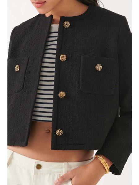 BA&SH - MEREDITH VEST BLACK