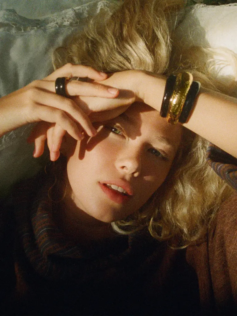 AURELIE BIDERMANN - KATT ring Black 