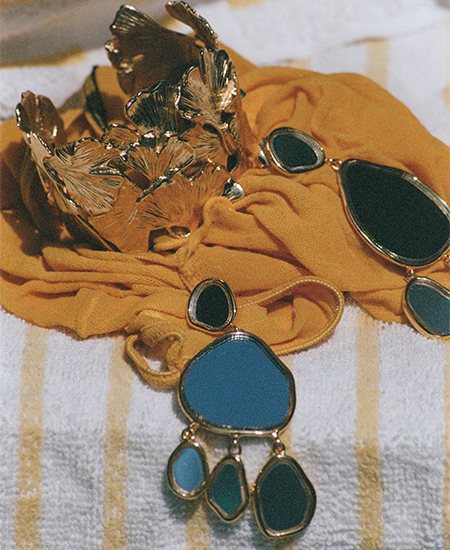 AURELIE BIDERMANN - CIOTTOLO Mirror Earrings