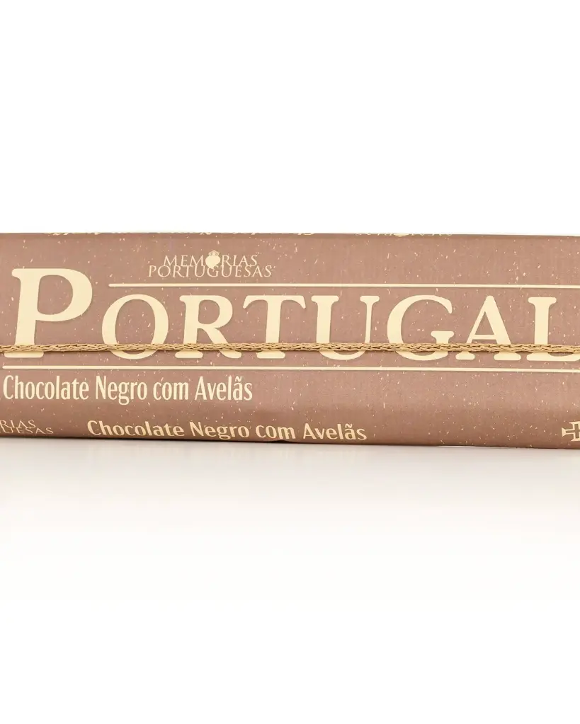 Dark Chocolate Tablet with Hazelnuts "Portugal" 300g