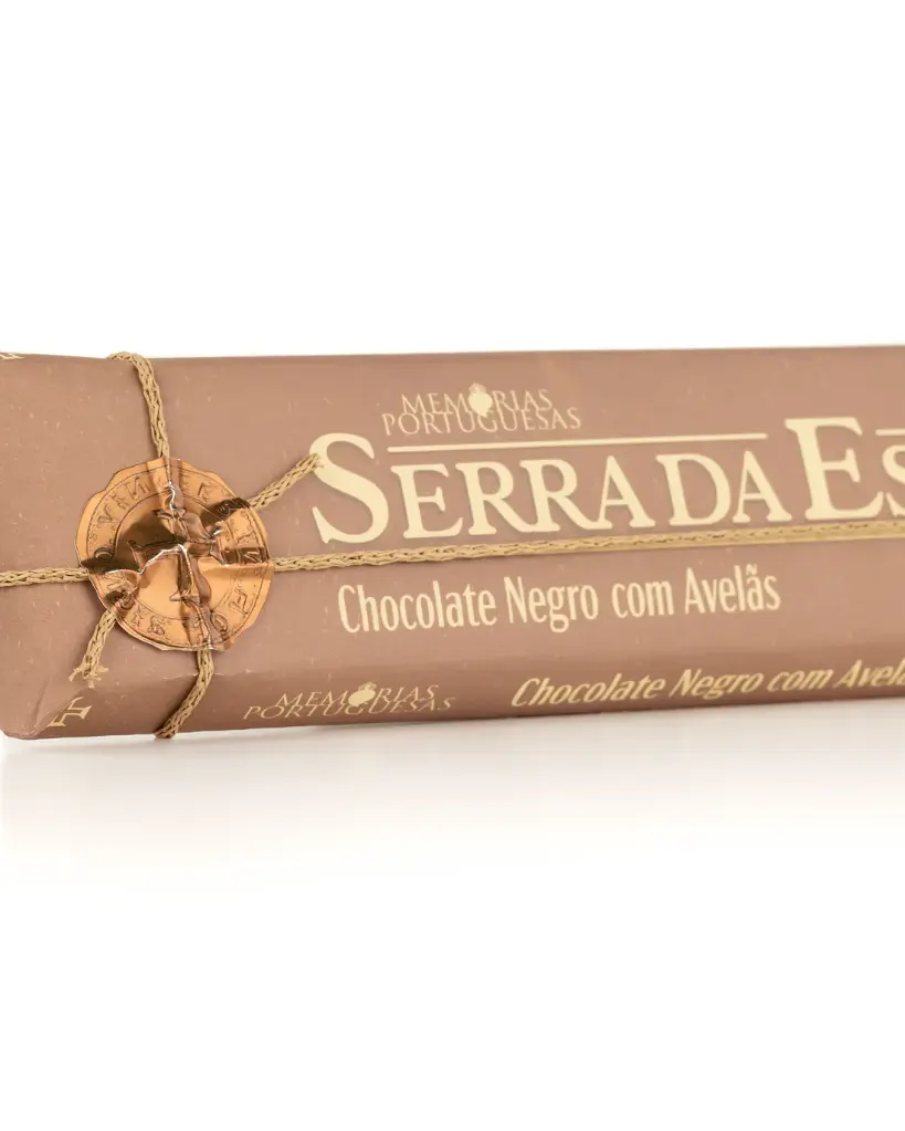 "Serra da Estrela" Dark Chocolate Tablet with Hazelnuts 300g