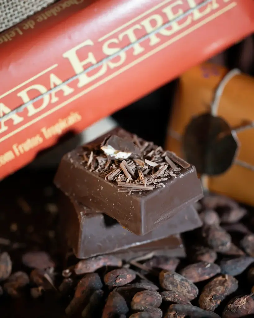Milk Chocolate Tablet with Tropical Fruits 300g