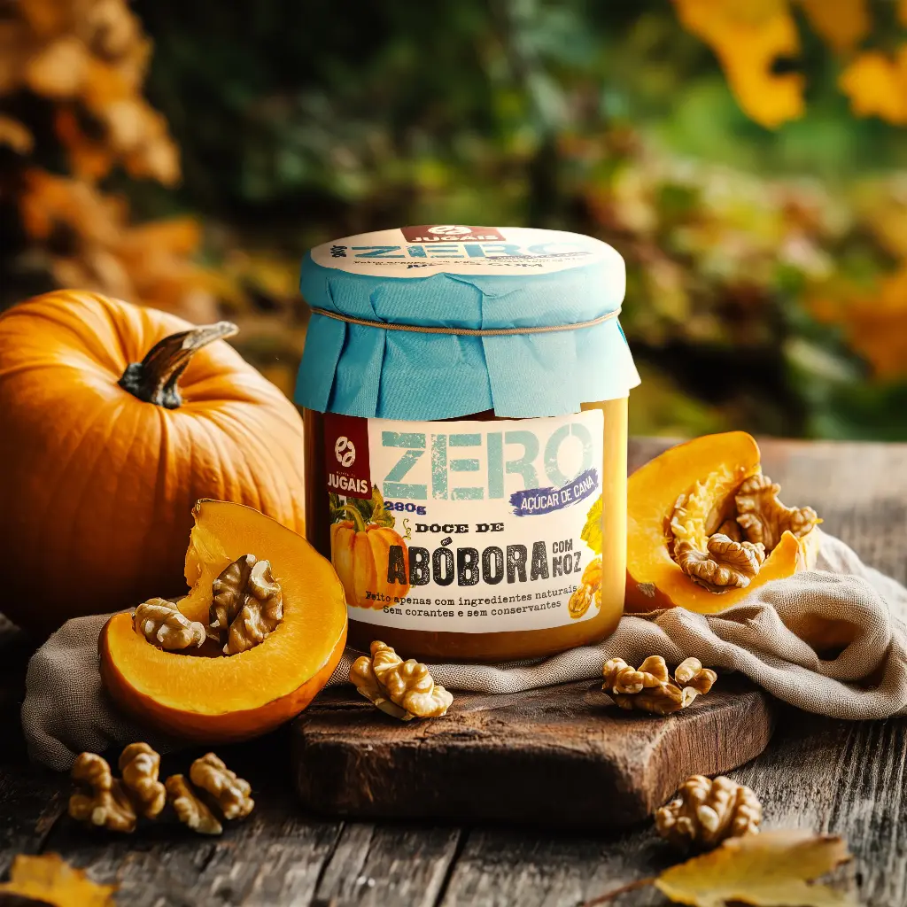 Zero Pumpkin Jam with Walnuts Quinta de Jugais 280g