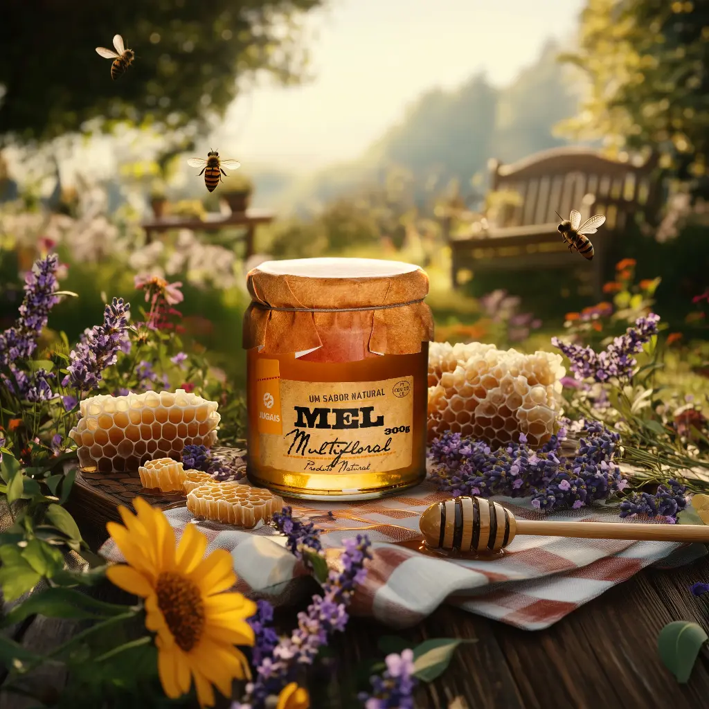 Multifloral Honey 300g - Quinta de Jugais 