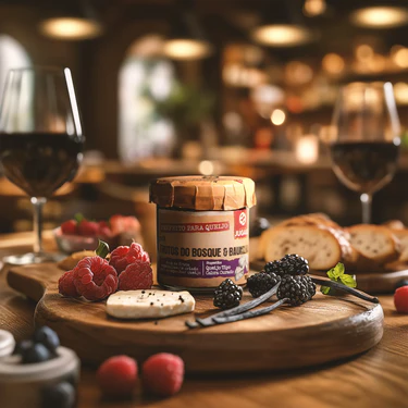 Perfect Cheese for Jam - Berries and Vanilla 180g - Quinta de Jugais 