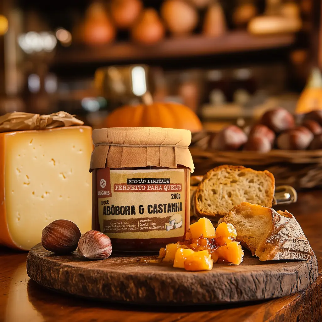 Quinta de Jugais Pumpkin and Chestnut Jam 280g 