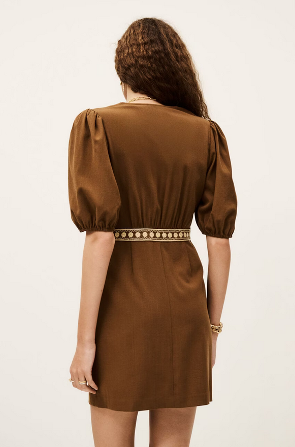 BA&SH - TALYA Dress Brown