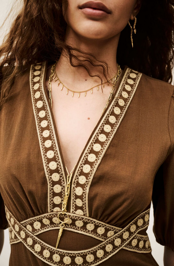 BA&SH - TALYA Dress Brown