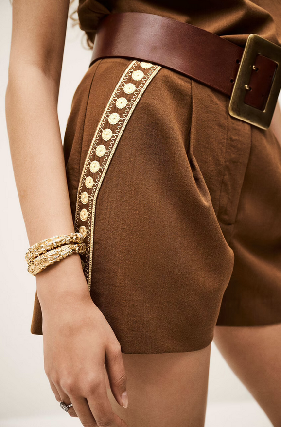 BA&SH - TANY'S Short Brown