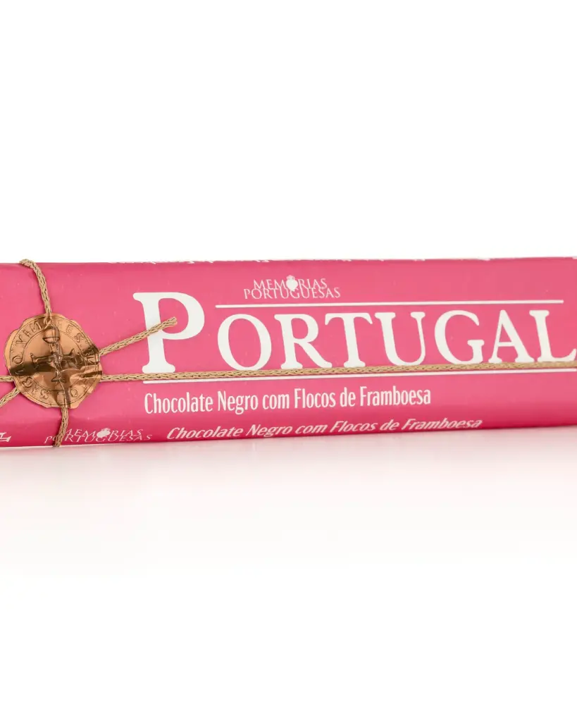 "Portugal" Dark Chocolate with Raspberry Tablet 300g