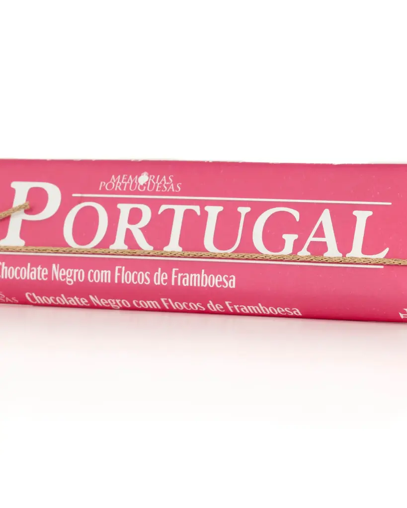 "Portugal" Dark Chocolate with Raspberry Tablet 300g