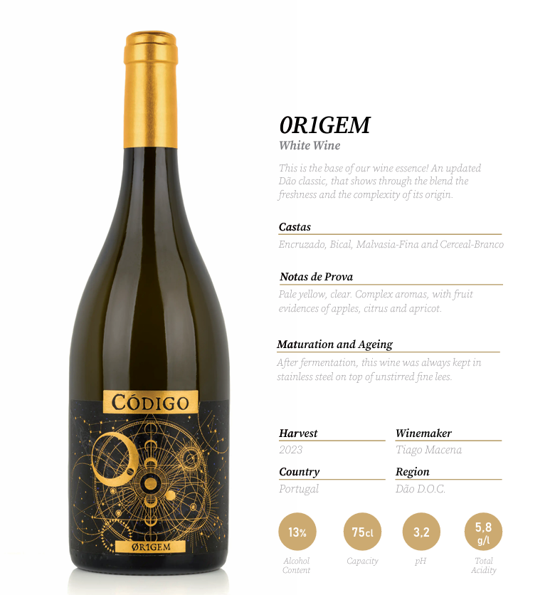Código 0R1GEM 2023 White 75cl