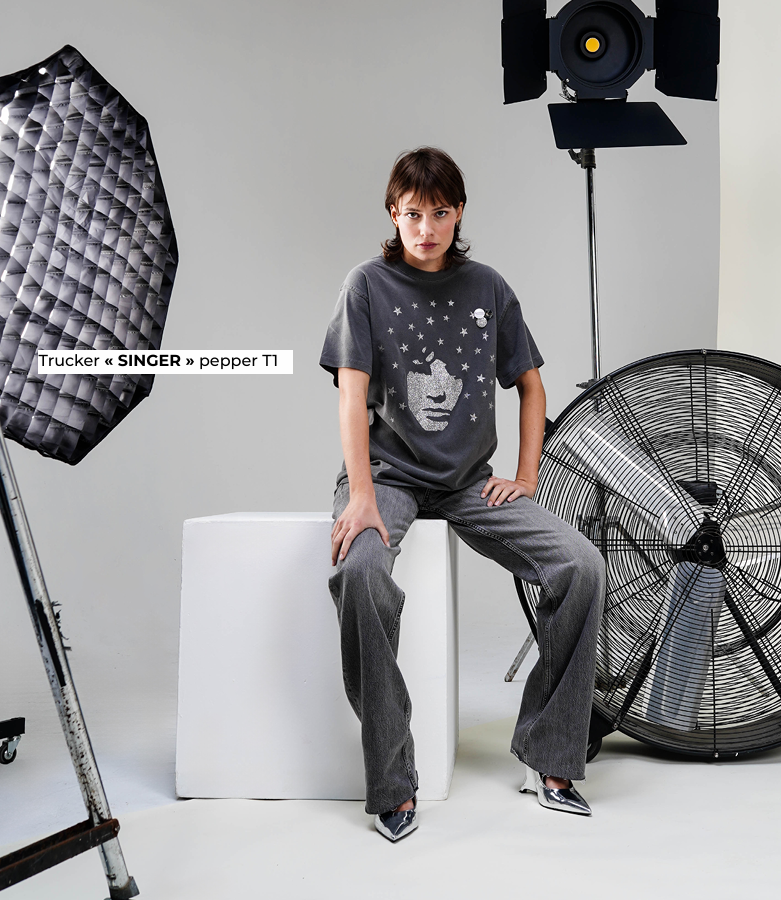 T.Shirt Trucker Singer Pepper - NEWTONE
