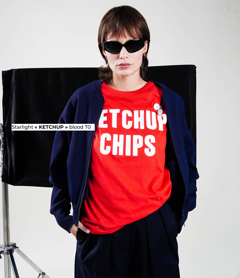 T.Shirt Starlight Ketchup - NEWTONE